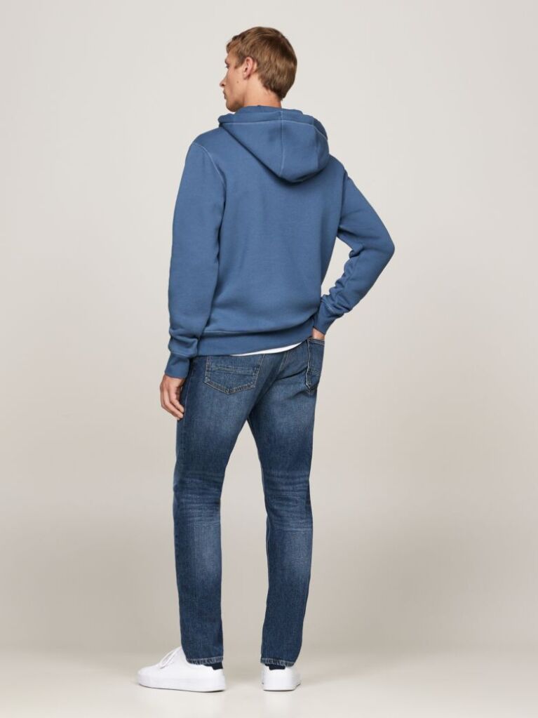 Μπλε Flex Hoody Με Λογότυπο  Άνδρες