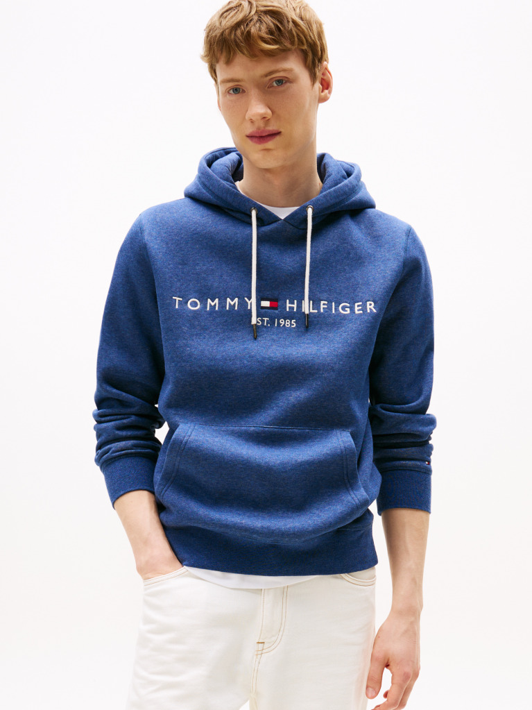 Blue Flex Logo Hoody  Men