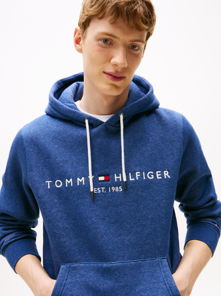 Blue Flex Logo Hoody  Men