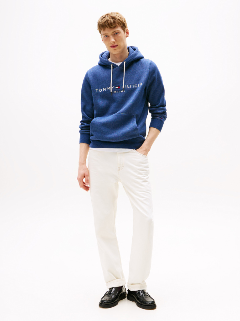 Blue Flex Logo Hoody  Men