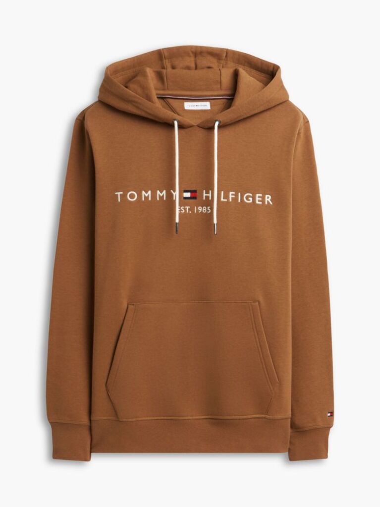 Καφέ Flex Hoody Με Λογότυπο  Άνδρες
