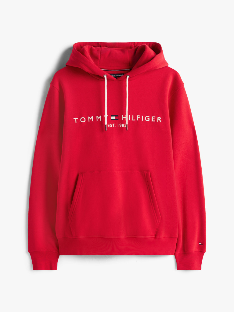 Red Flex Logo Hoody  Men