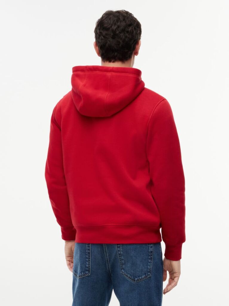 Κόκκινο Flex Hoody Με Λογότυπο  Άνδρες