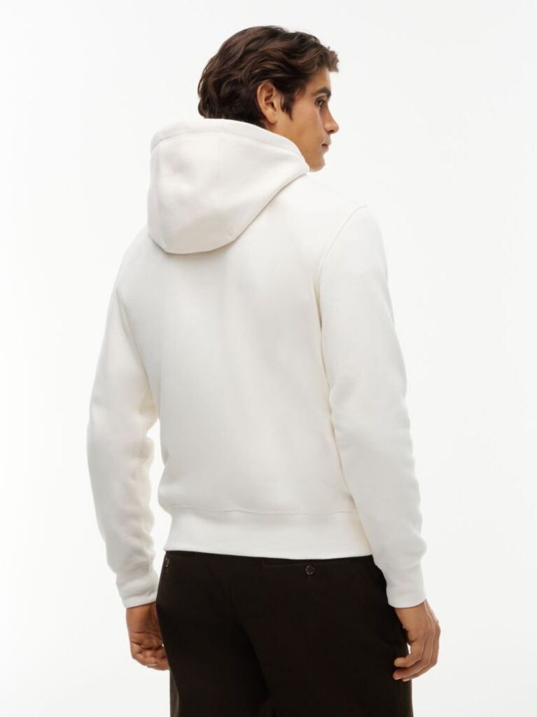 Μπεζ Flex Hoody Με Λογότυπο  Άνδρες