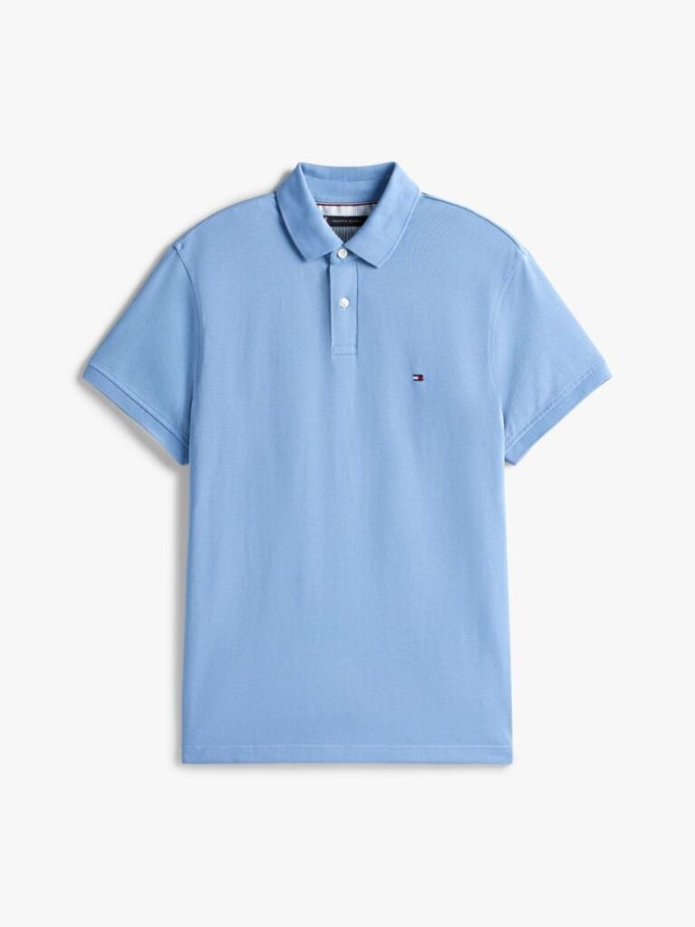 Blue 1985 Organic Cotton Regular Fit Polo  Men