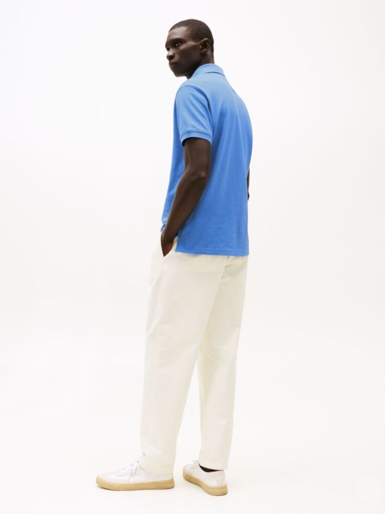 Blue 1985 Organic Cotton Regular Fit Polo  Men
