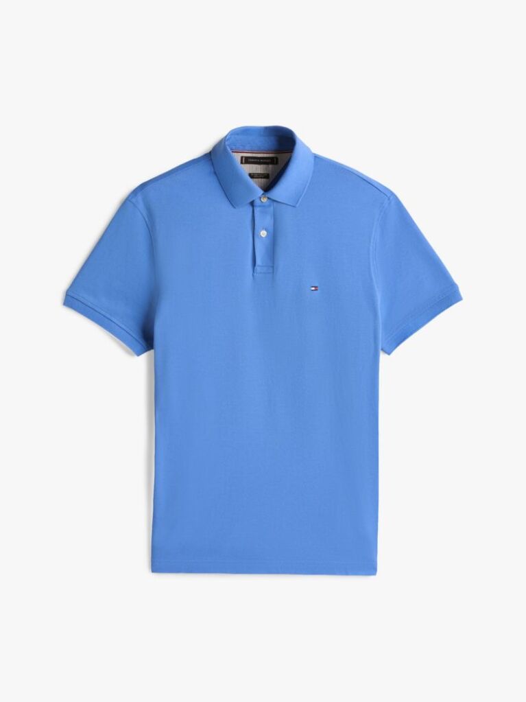 Blue 1985 Organic Cotton Regular Fit Polo  Men