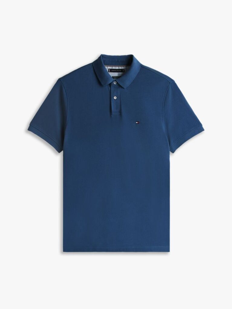 Blue 1985 Organic Cotton Regular Fit Polo  Men