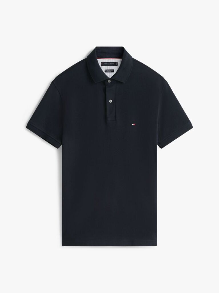 Blue 1985 Organic Cotton Regular Fit Polo  Men