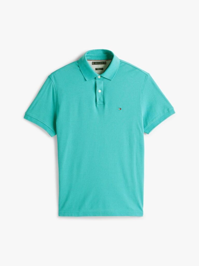 Blue 1985 Organic Cotton Regular Fit Polo  Men