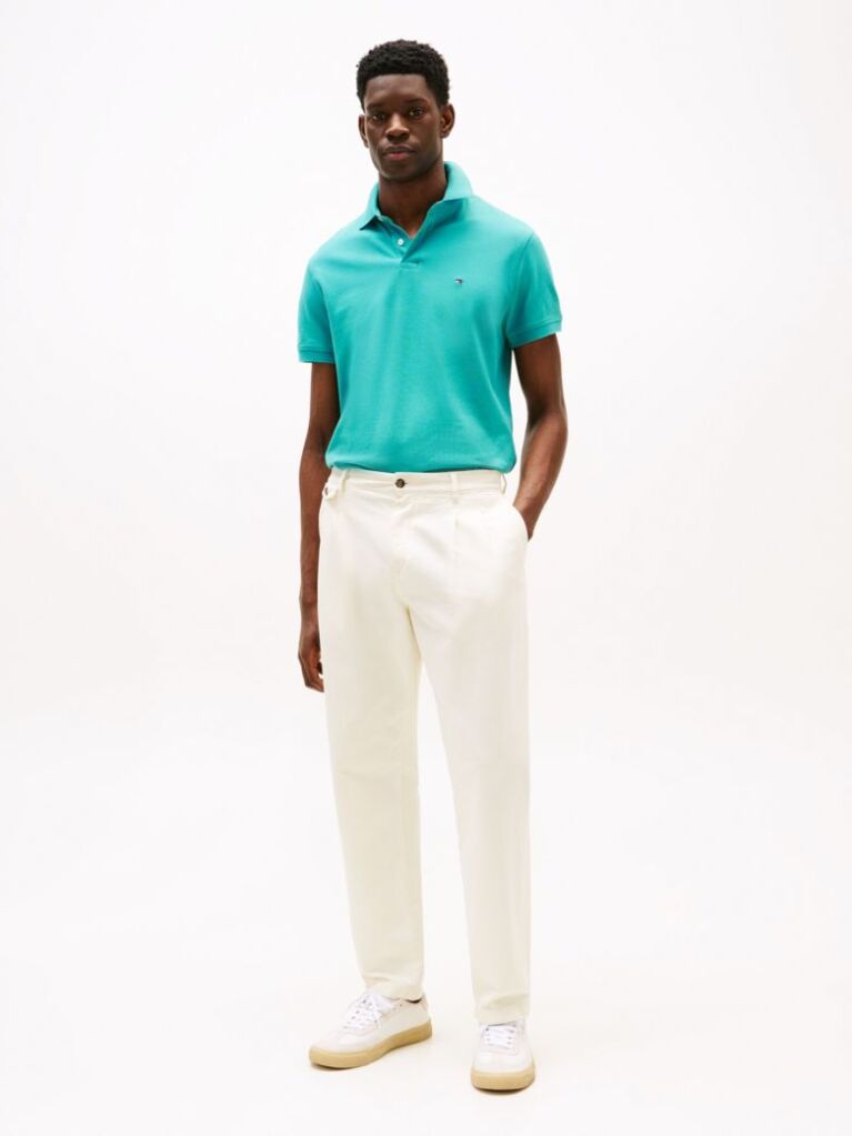 Blue 1985 Organic Cotton Regular Fit Polo  Men