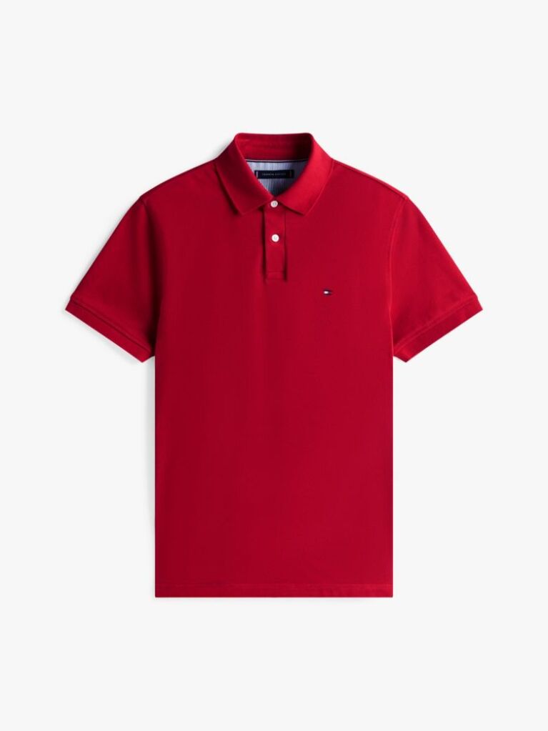 Red 1985 Organic Cotton Regular Fit Polo  Men