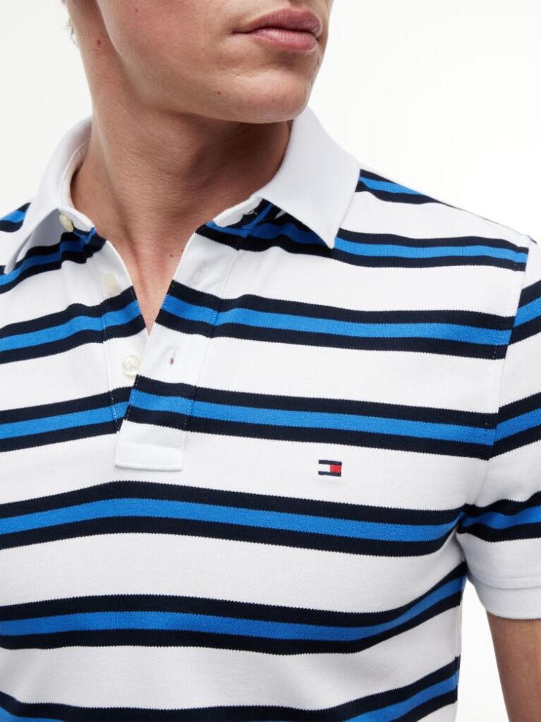 Multi 1985 Organic Cotton Slim Fit Polo  Men