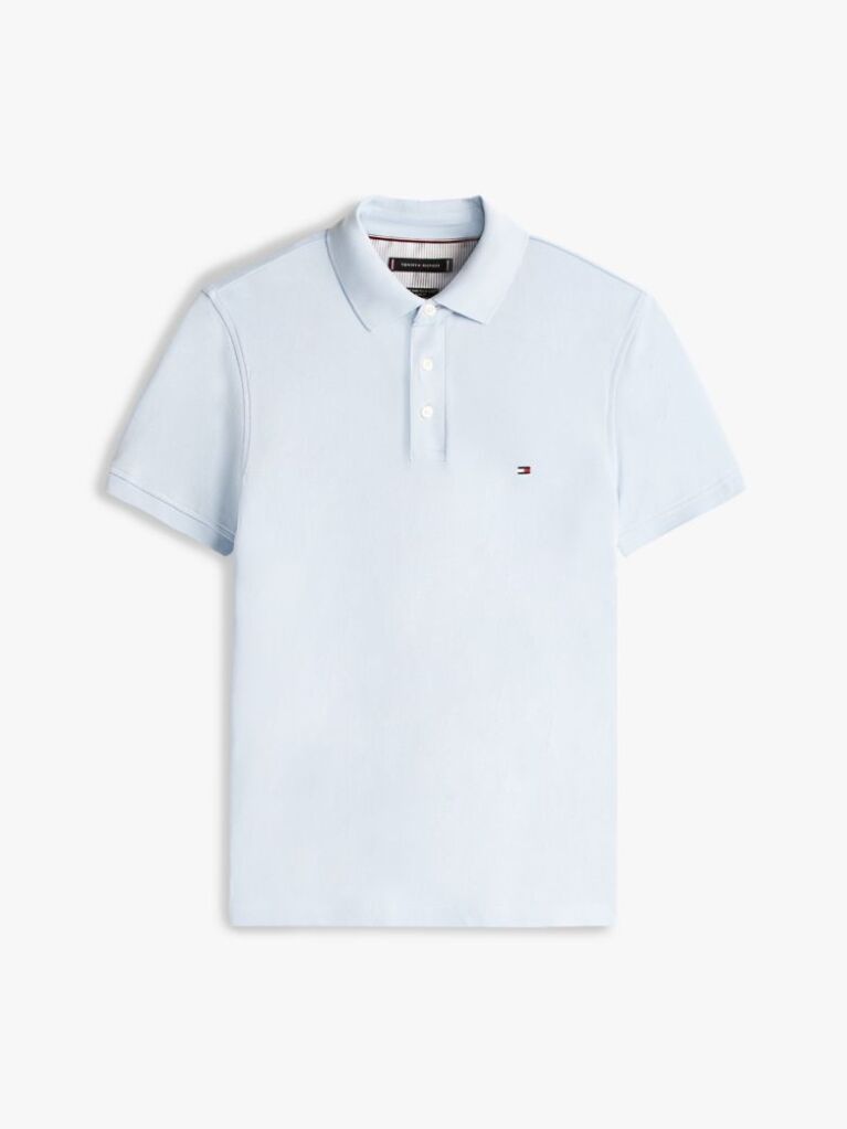 Blue 1985 Organic Cotton Slim Fit Polo  Men
