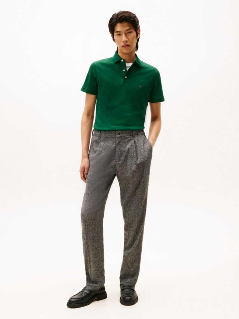 Green 1985 Organic Cotton Slim Fit Polo  Men