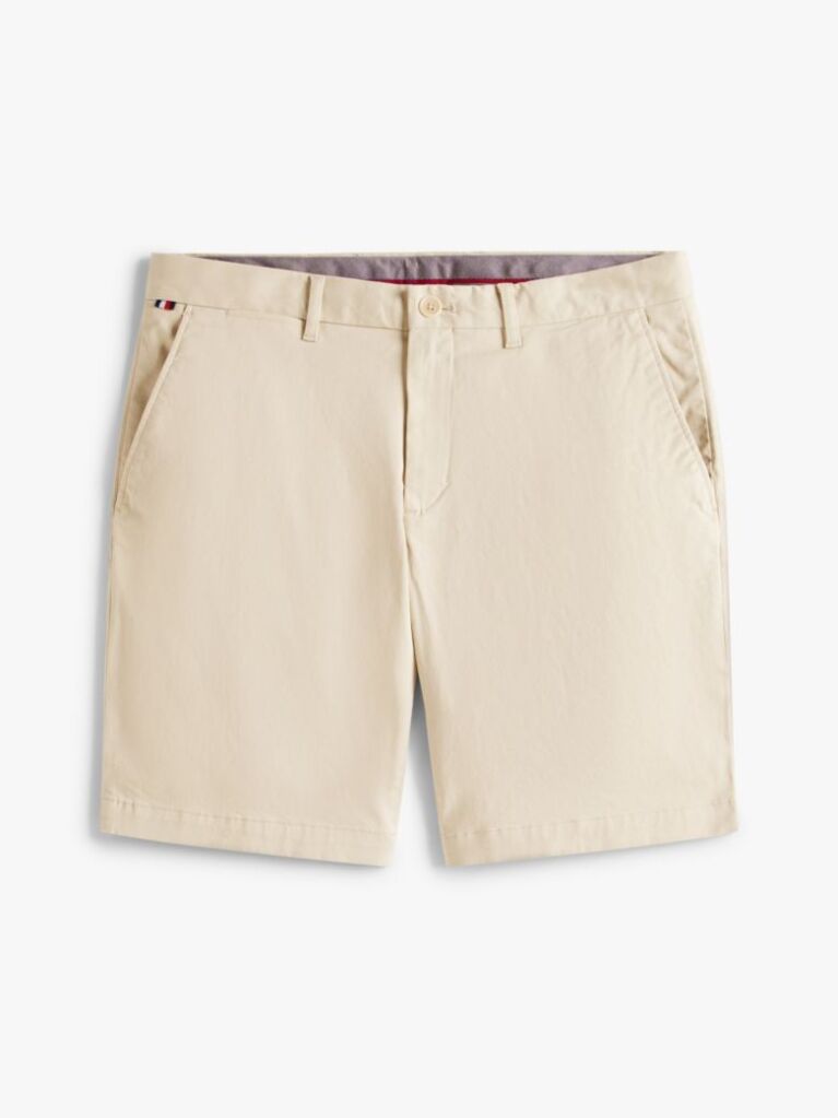 White Essential 1985 Organic Cotton Bermuda Shorts  Men
