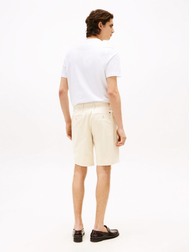 White 1985 Essential Harlem Relaxed Fit Bermuda Shorts  Men