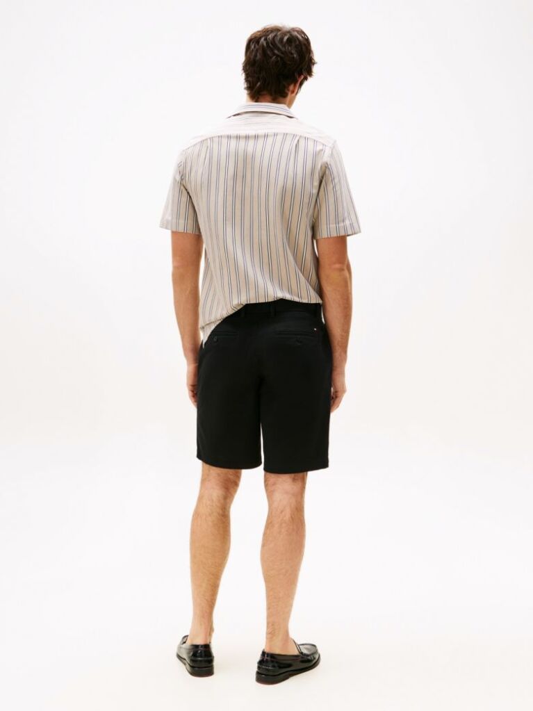 Black 1985 Essential Harlem Relaxed Fit Bermuda Shorts  Men