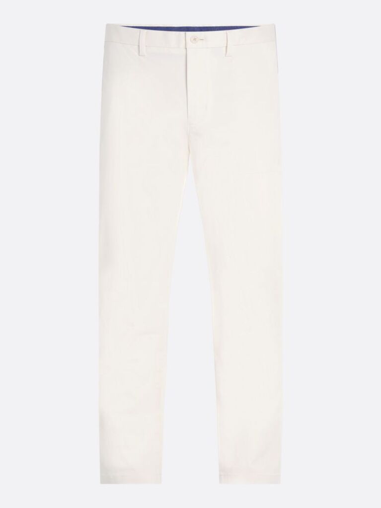 White 1985 Collection Denton Fitted Chinos  Men