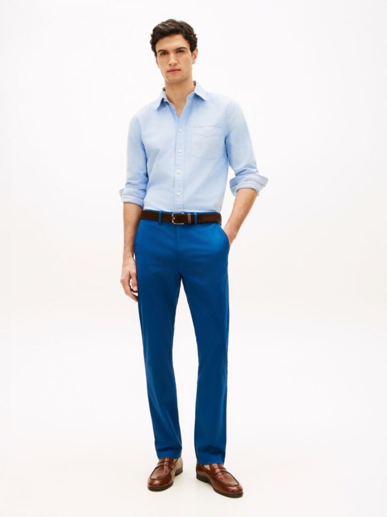 Blue 1985 Collection Denton Fitted Chinos  Men