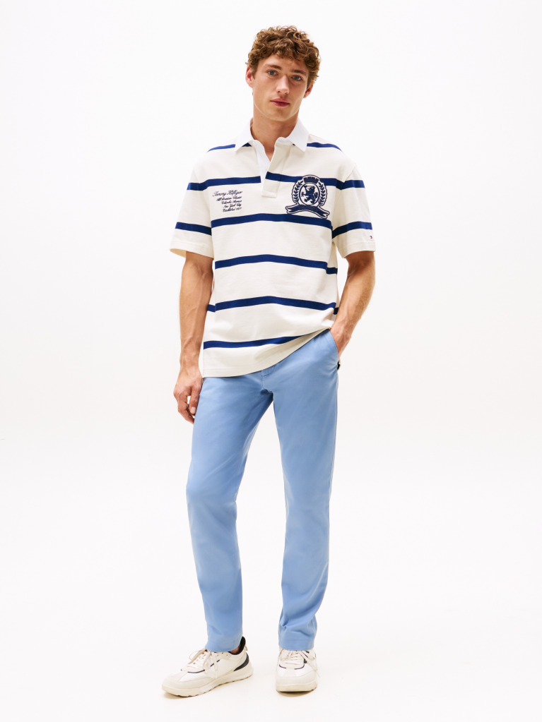 Blue Bleecker Slim Chinos  Men