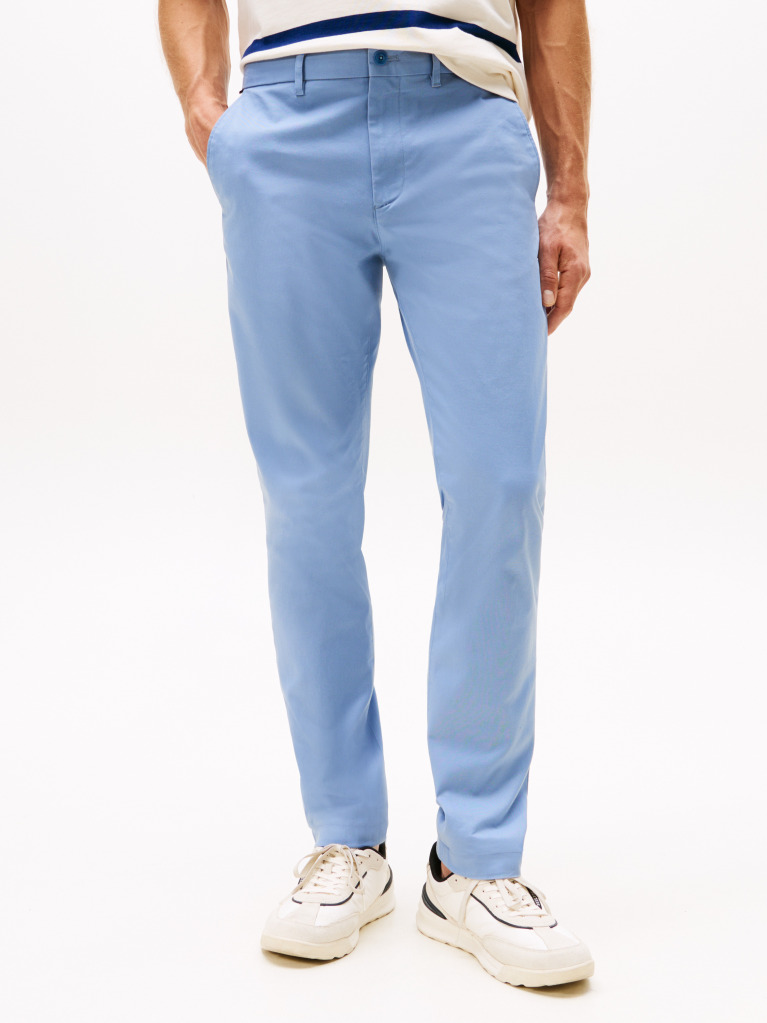 Blue Bleecker Slim Chinos  Men