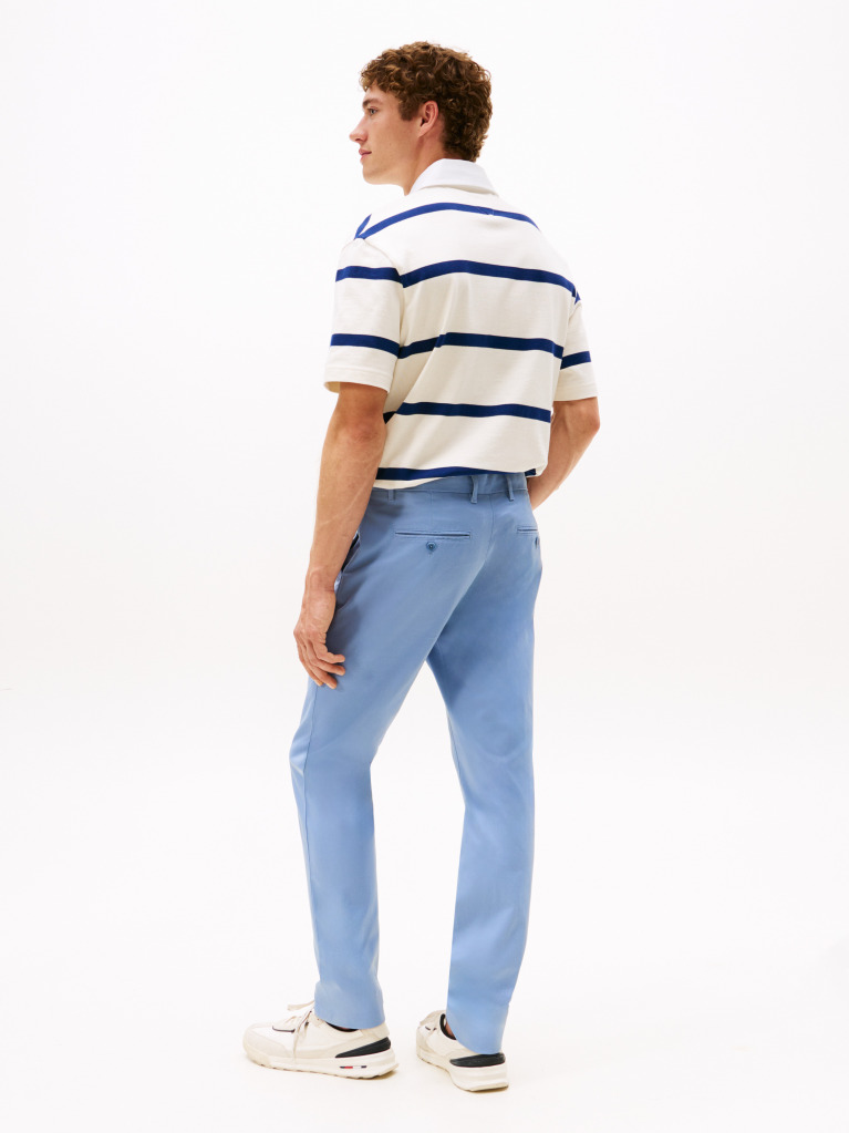 Blue Bleecker Slim Chinos  Men