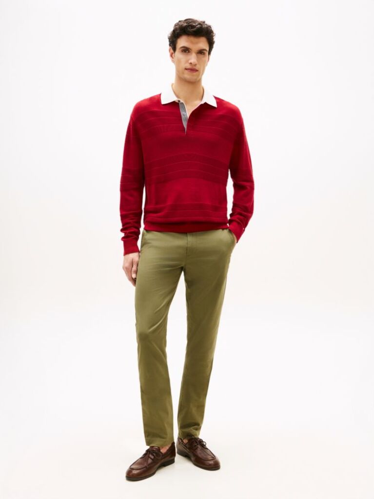 Green Bleecker Slim Chinos  Men