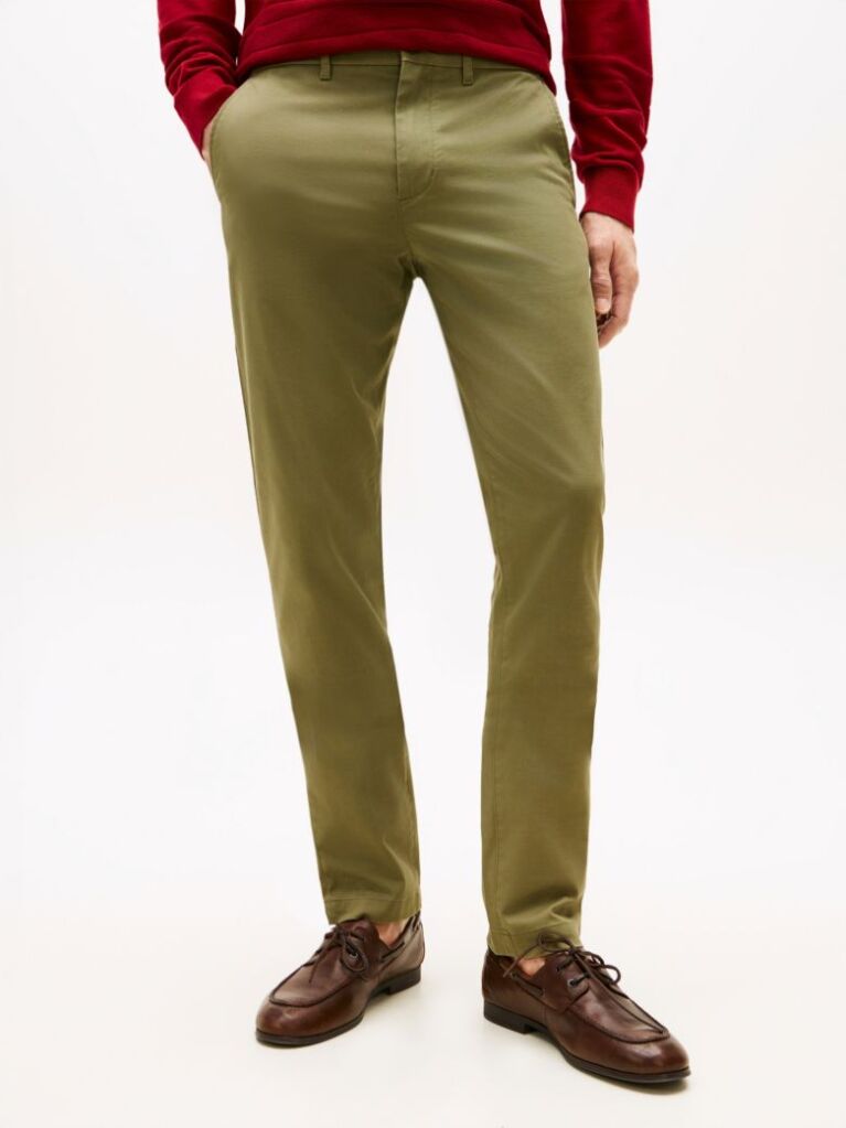 Green Bleecker Slim Chinos  Men
