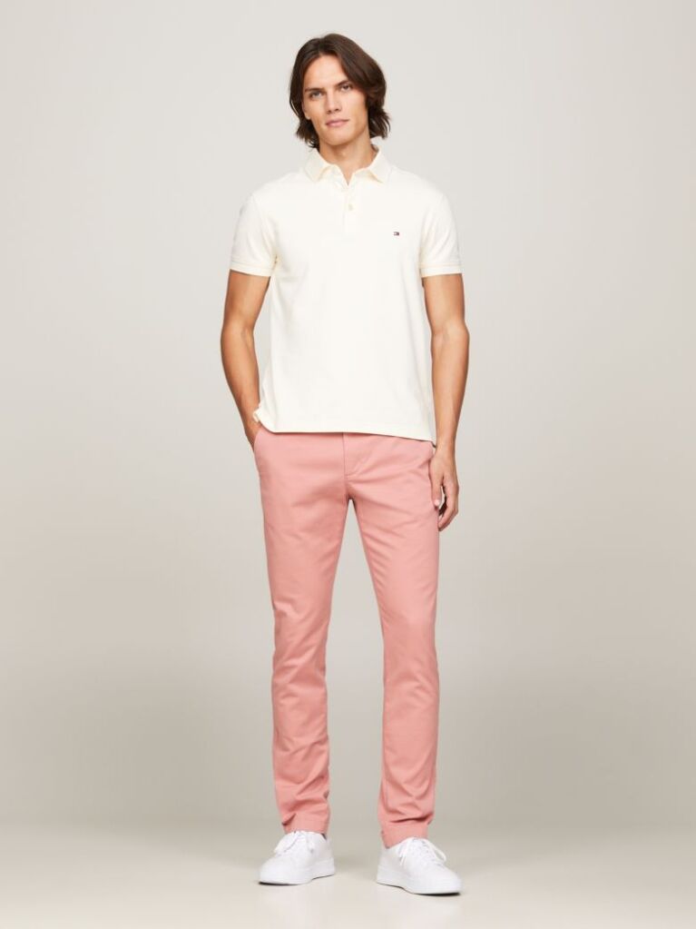Pink Bleecker Slim Chinos  Men