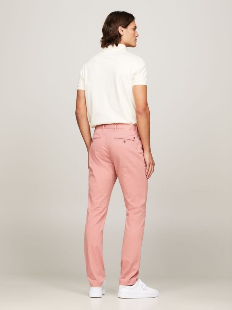 Pink Bleecker Slim Chinos  Men