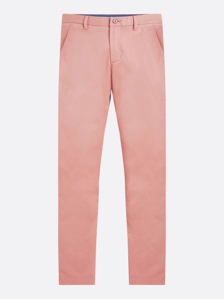 Pink Bleecker Slim Chinos  Men