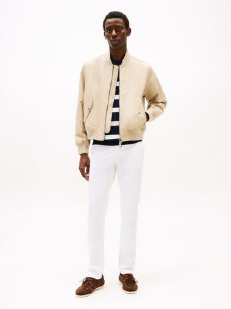 White Bleecker Slim Chinos  Men