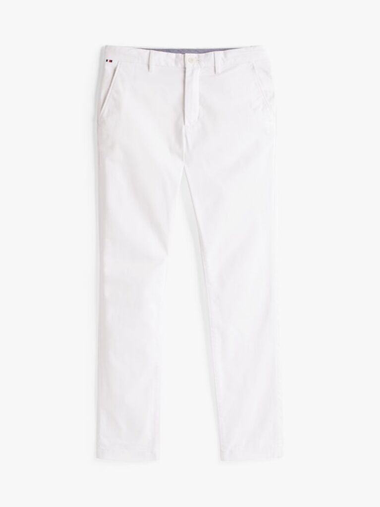 White Bleecker Slim Chinos  Men