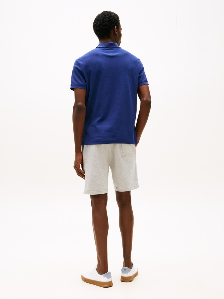 Blue TH Monogram Polo Shirt  Men