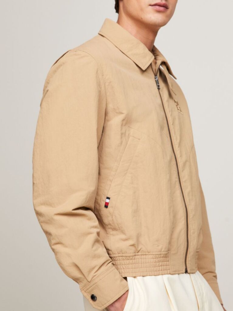 Beige TH Warm Water Repellent Ivy Jacket  Men