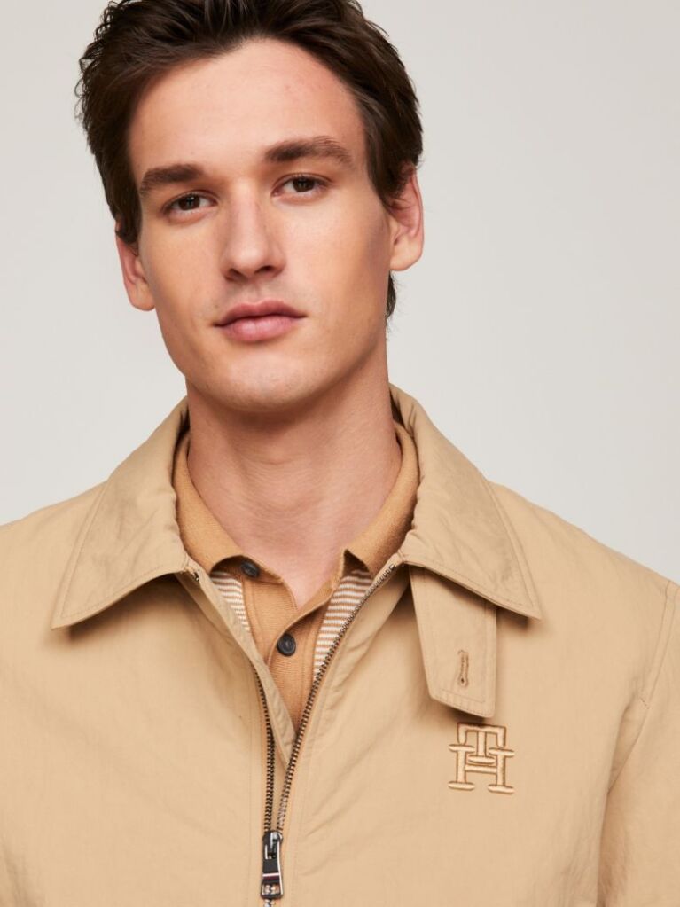 Beige TH Warm Water Repellent Ivy Jacket  Men