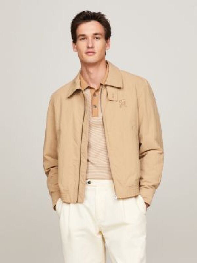 Beige TH Warm Water Repellent Ivy Jacket  Men