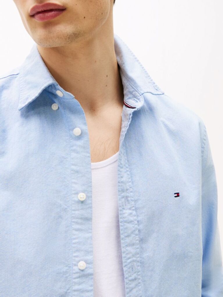 Blue Heritage Regular Fit Oxford Shirt  Men