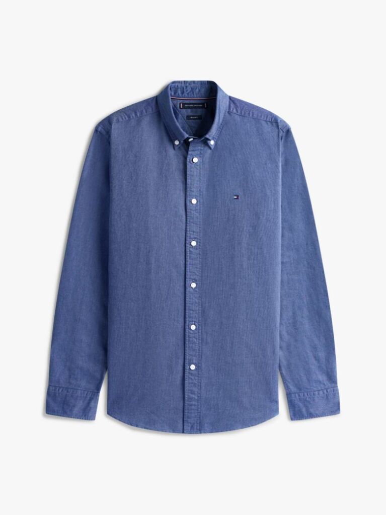 Blue Heritage Regular Fit Oxford Shirt  Men