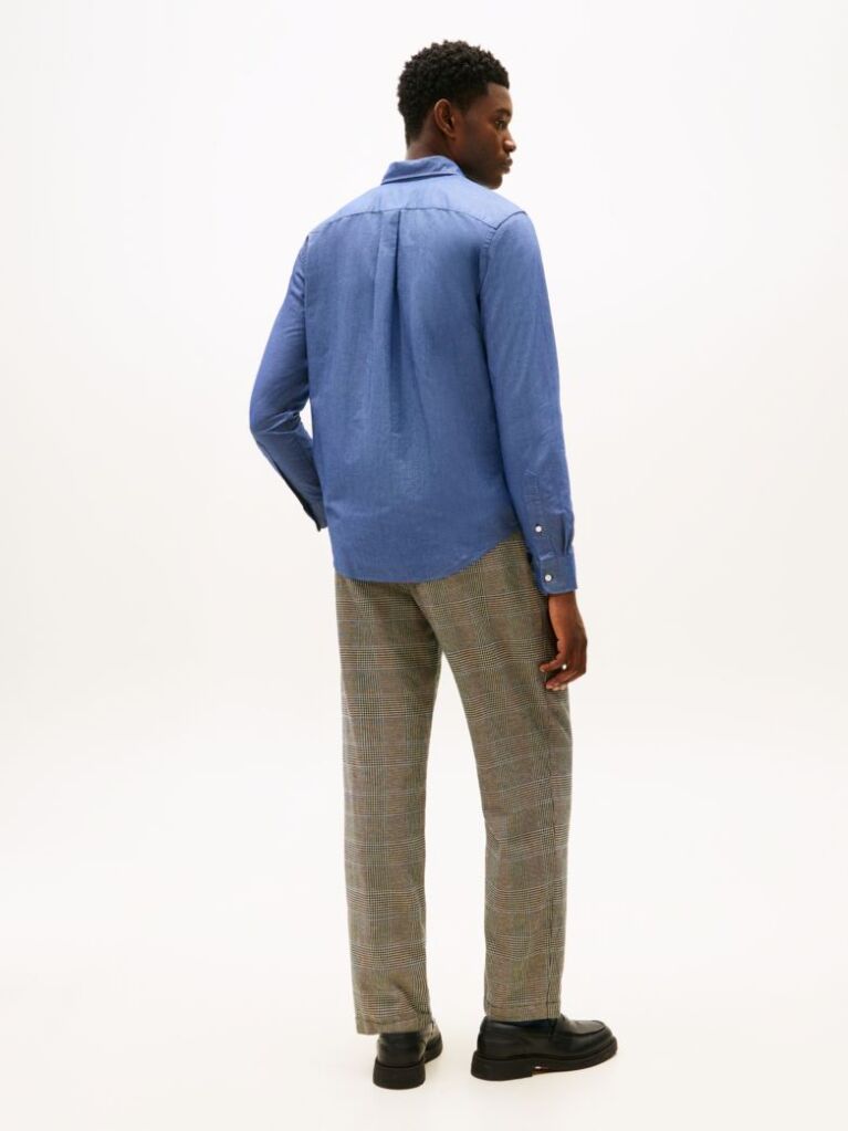 Blue Heritage Regular Fit Oxford Shirt  Men