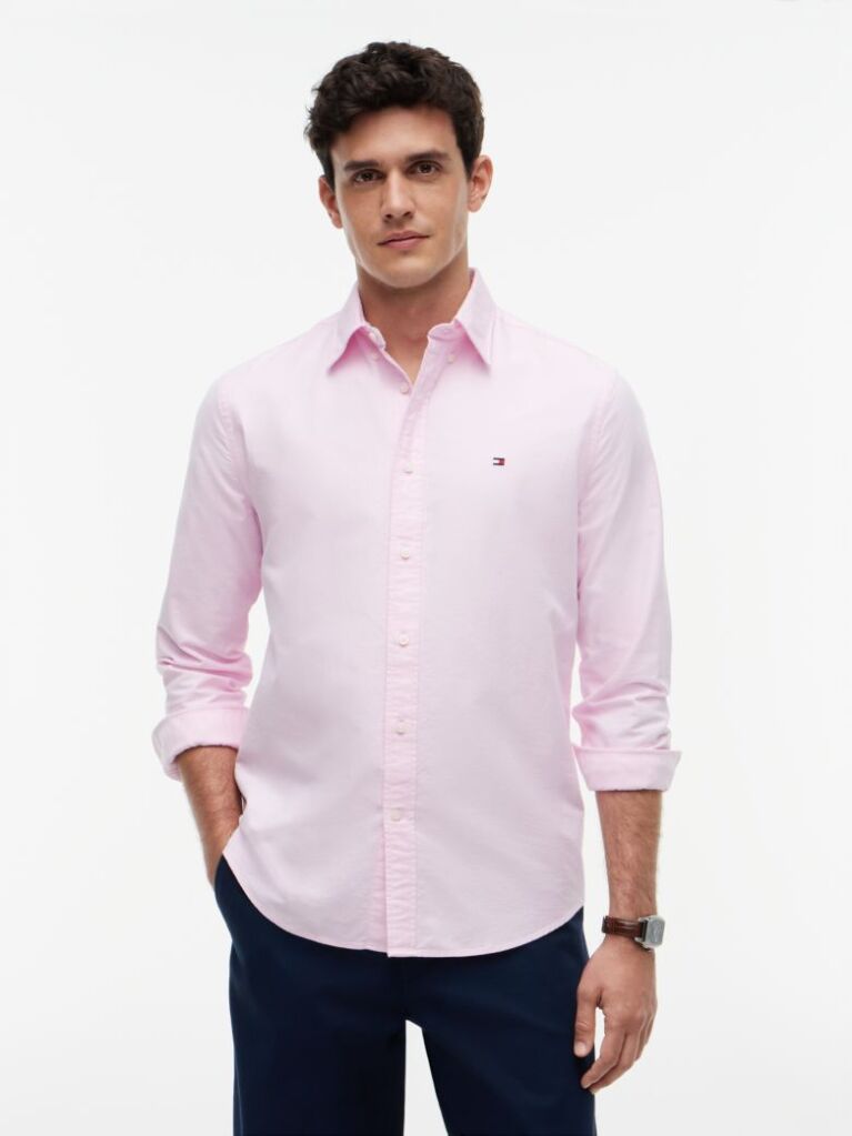 Pink Heritage Regular Fit Oxford Shirt  Men