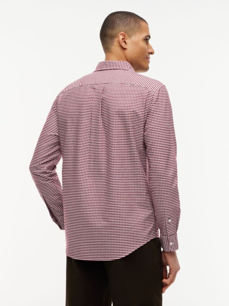 Multi Gingham Oxford Πουκάμισο Σε κανονική Γραμμή  Άνδρες