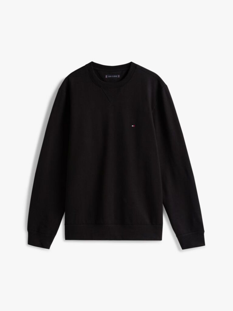 Black Fleece Crew Neck Sweatshirt  Men