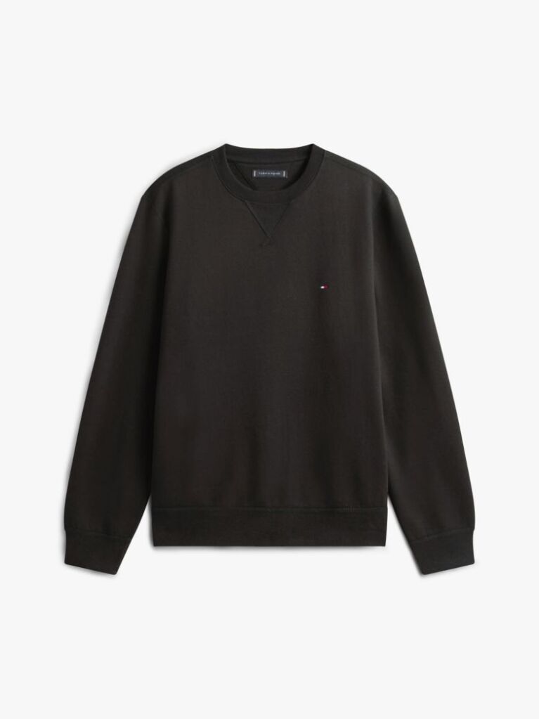 Black Fleece Crew Neck Sweatshirt  Men
