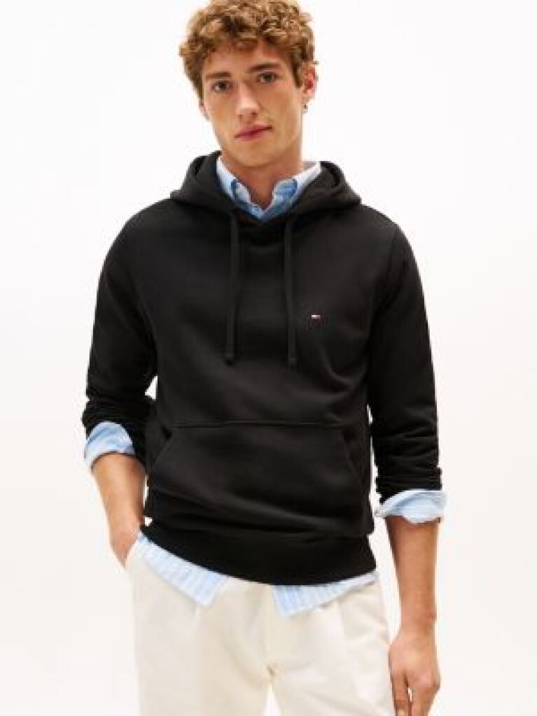 Black Flag Embroidery Terry Hoody  Men