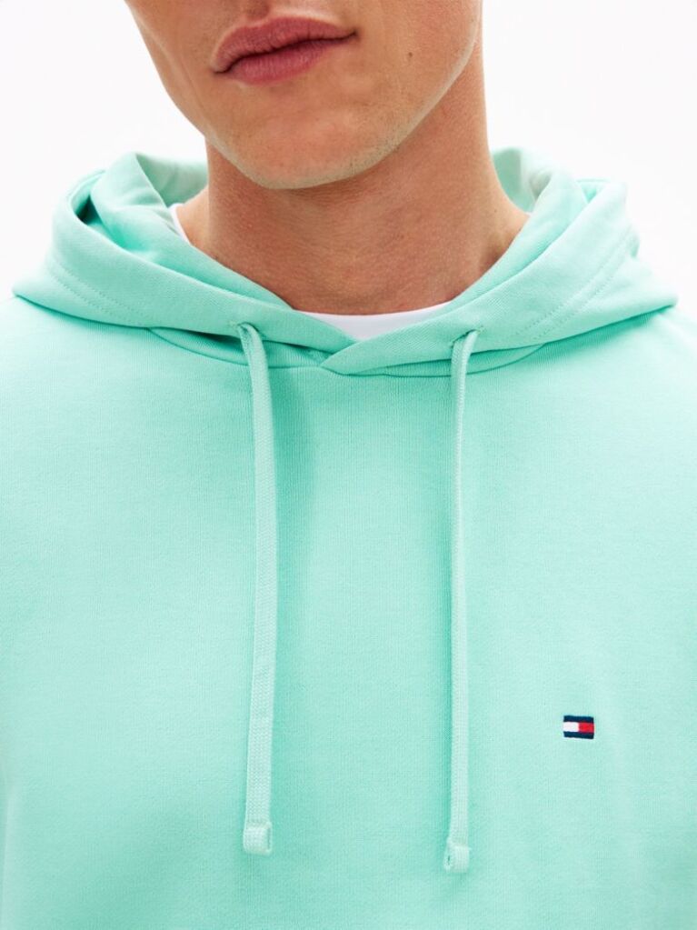 Blue Flag Embroidery Terry Hoody  Men