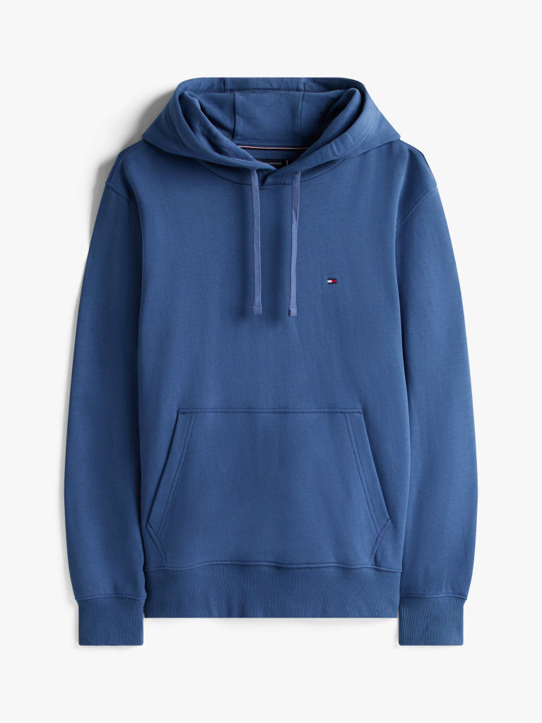 Blue Flag Embroidery Terry Hoody  Men
