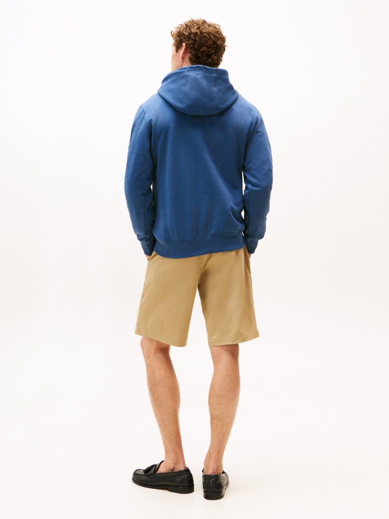Blue Flag Embroidery Terry Hoody  Men