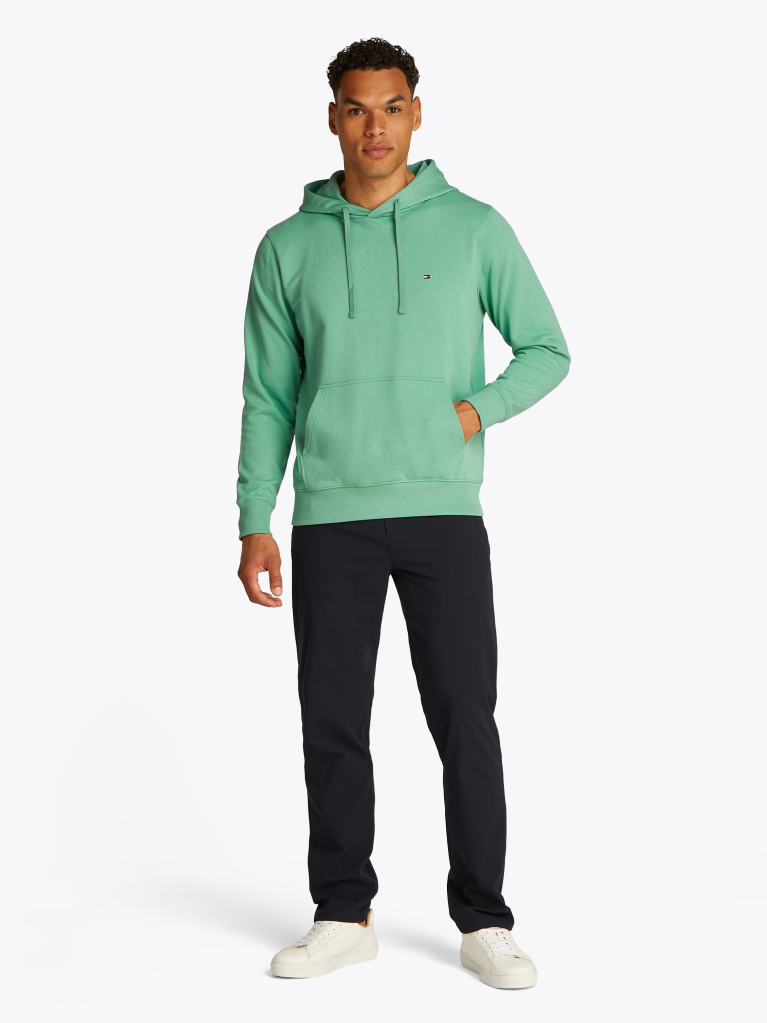 Green Flag Embroidery Terry Hoody  Men